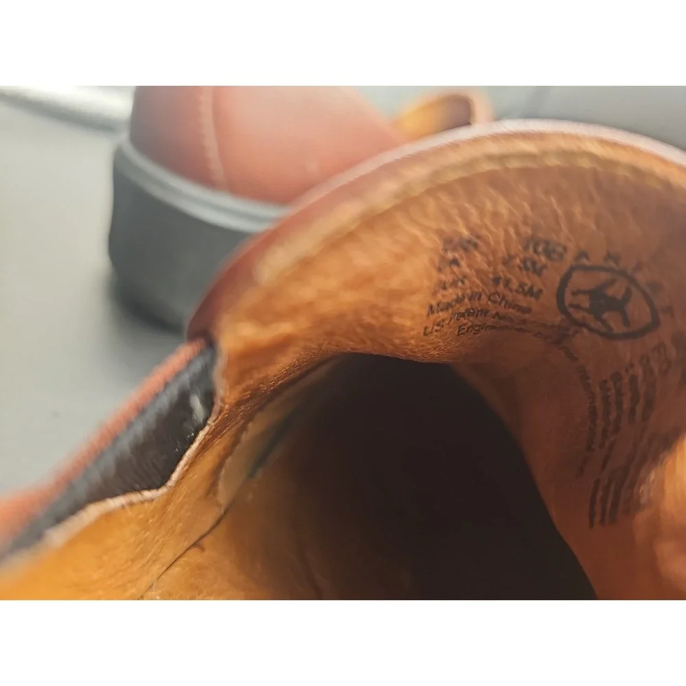 Ariat Womens Brown Leather Wedge Professional Clogs Shoes Size 10B.  ZZ